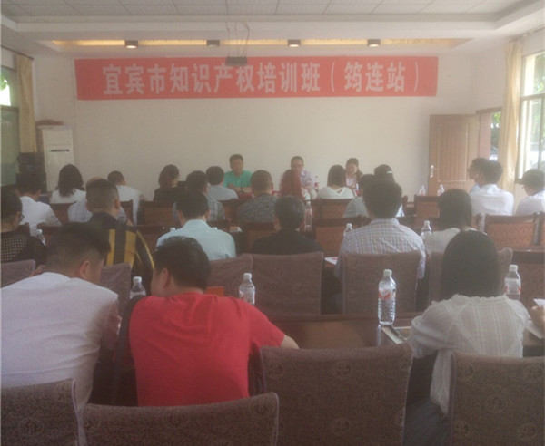 华风专利事务所受邀参加宜宾知识产权筠连和高县战培训